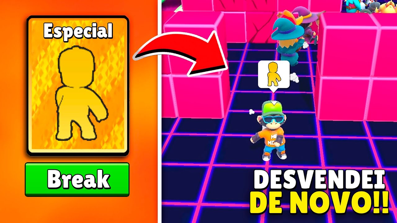 Descobri Como fazer o BREAK de novo no Stumble Guys!