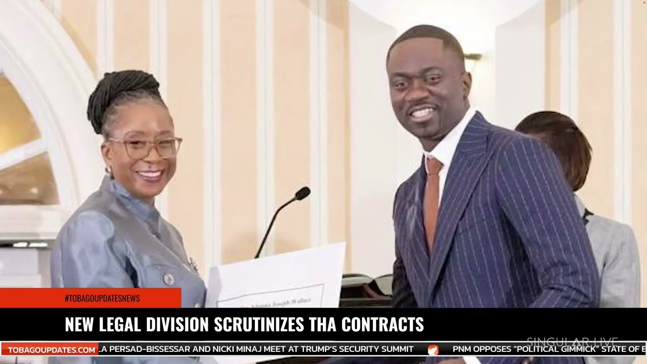 NEW LEGAL DIVISION SCRUTINIZES THA CONTRACTS