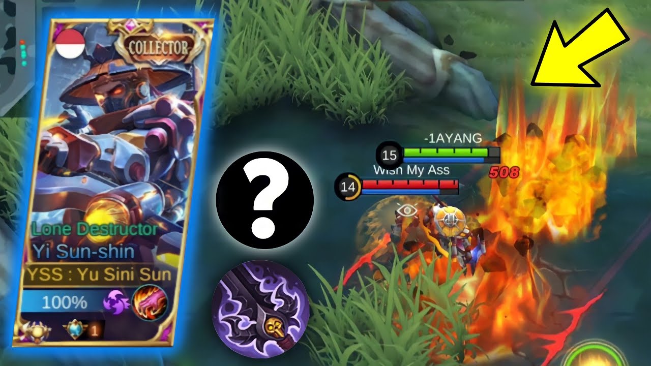 YI SUN-SHIN VS AULUS!! | TUTORIAL TABRAK FARMING AULUS | BEST BUILD & EMBLEM YSS - Mobile Legends