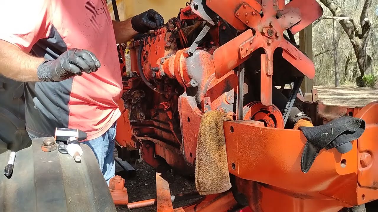 Case 730 injector pump taking off