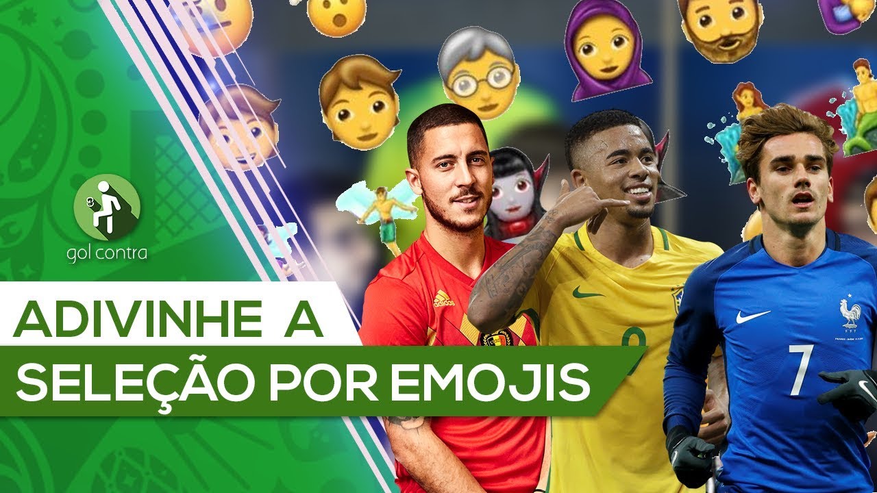 ADIVINHANDO SELEÇÕES POR EMOJI | QUANTAS VOCÊ ACERTARIA?