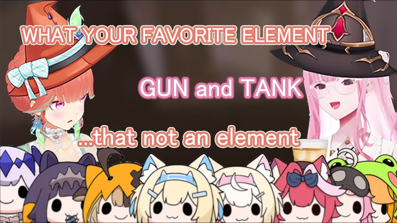 Hololive EN Members Saying Their ‘Favorite Element’ | Hololive Clip