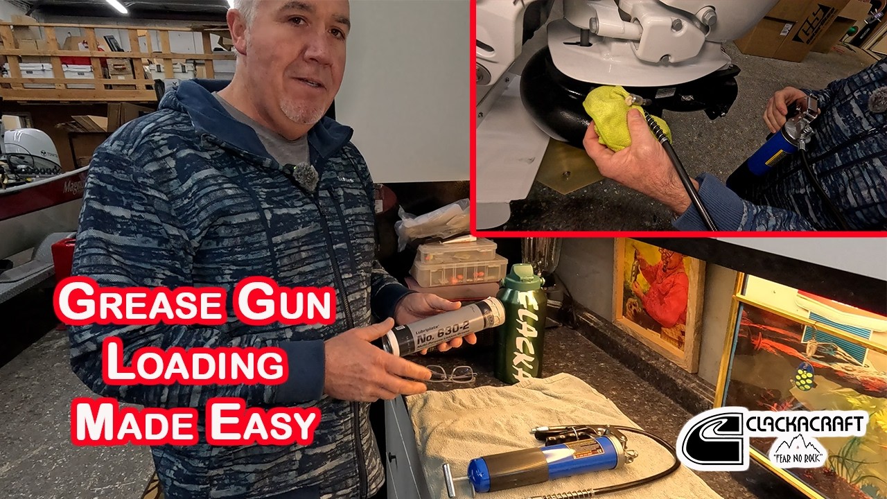 How To Load A Grease Gun And Lubricate A Jet Pump