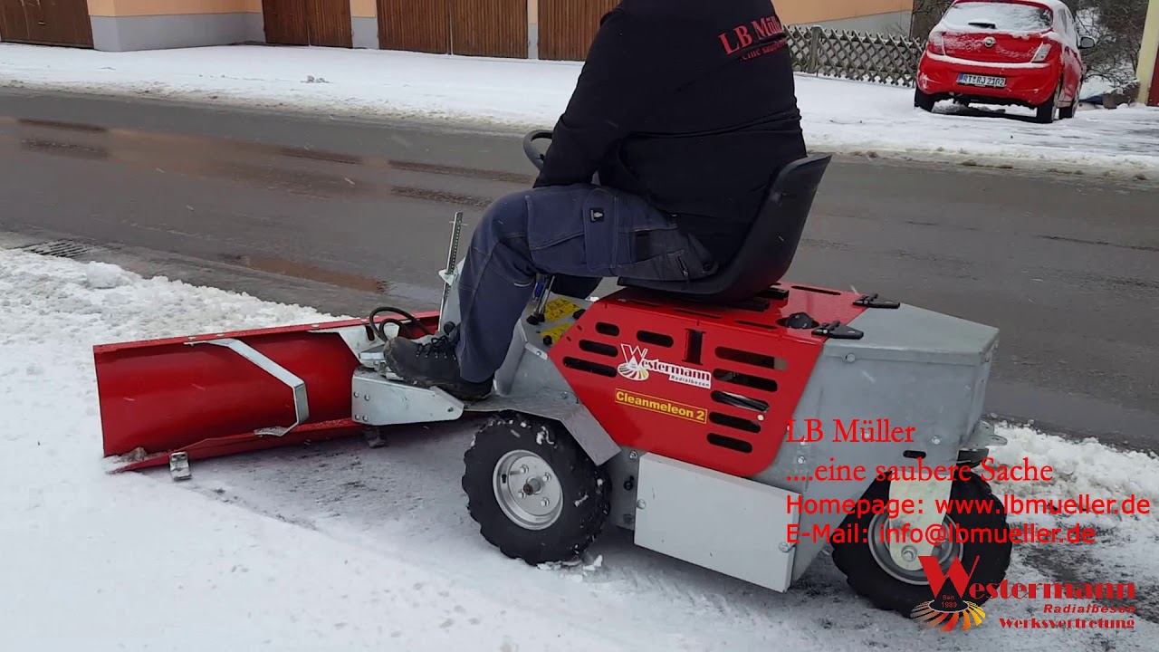 Westermann Cleanmeleon 2 mit Schneeschild