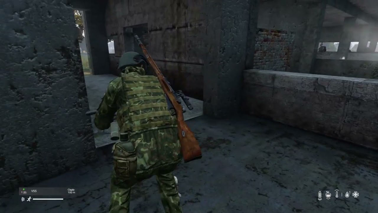 Epic Battle in Dayz | I lost the VSS, kill with mosin and cr-75