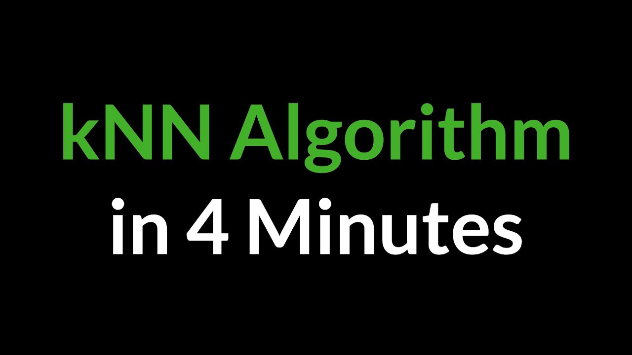 How kNN Algorithm Works for Classification Problems | Intuitively and Clearly Explained in 3 minutes