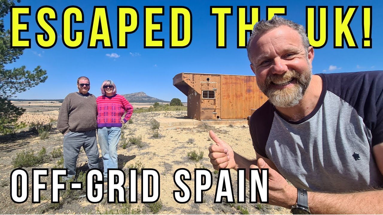 Escaped the UK… To OFF GRID Life in the Spanish Desert!