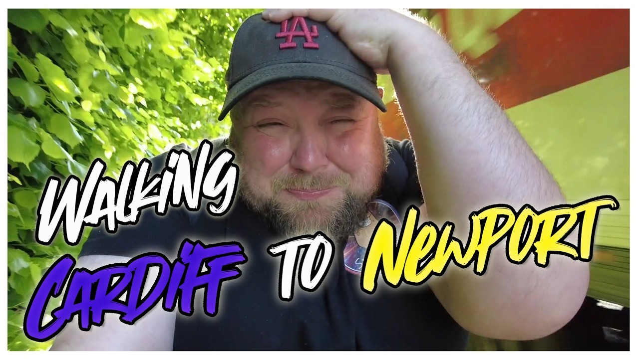 Walking from Cardiff to Newport | Abandoned Farm, Houses & Road to Nowhere