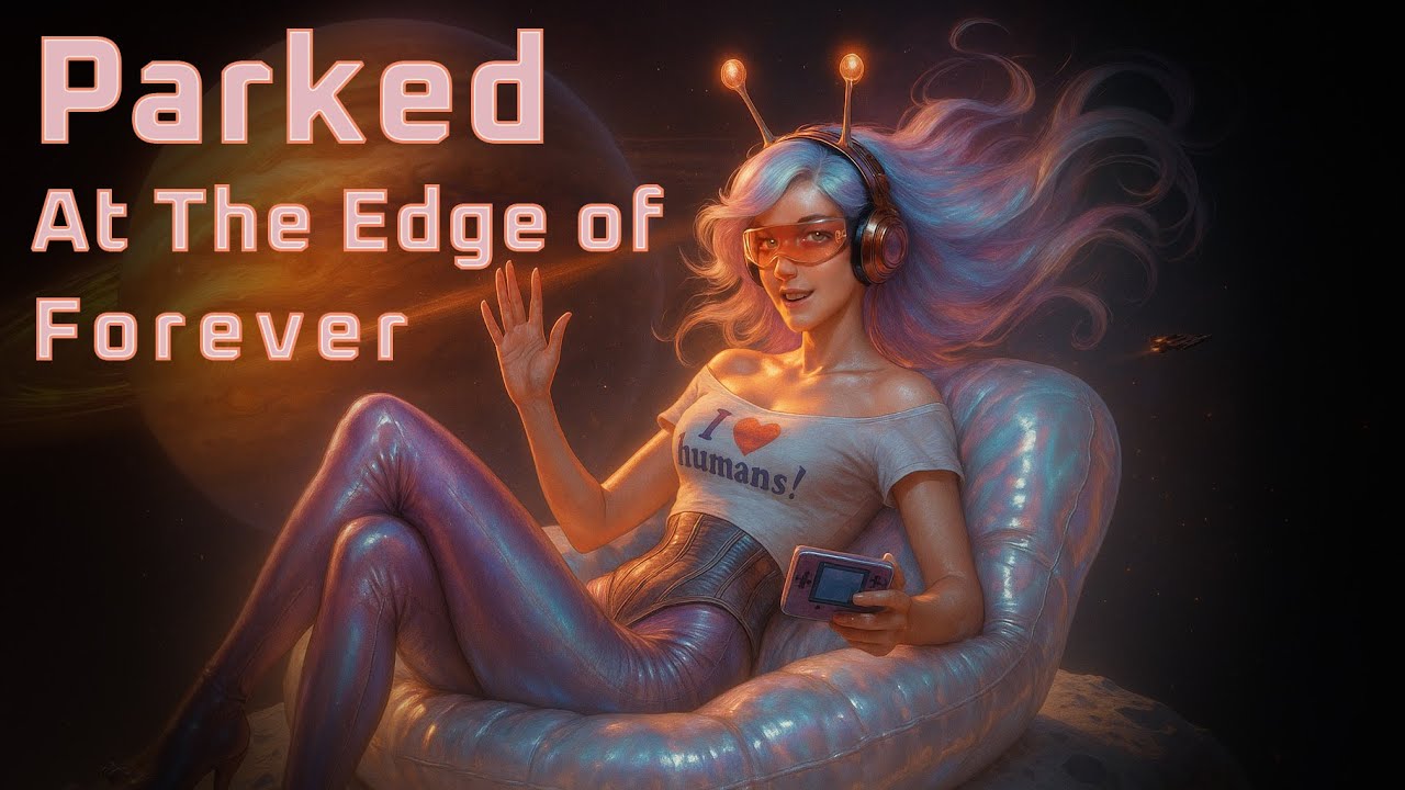 Parked At The Edge of Forever | Retro Sci-Fi Pop Across the Stars | Sci-Fi Song✨