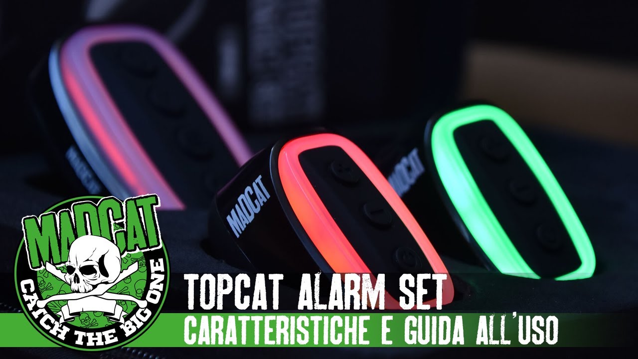 Madcat TopCat Alarm - segnalatori per la pesca al siluro a break line