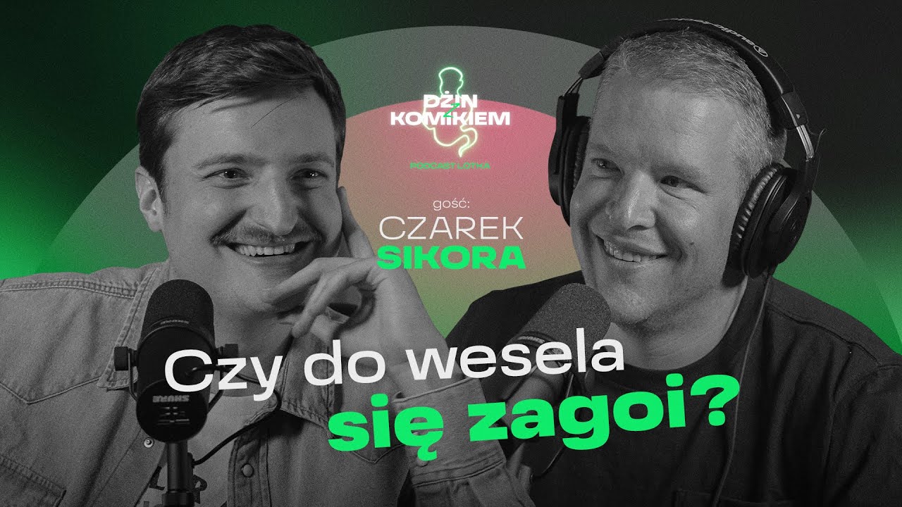 Dżin z komikiem (podcast Lotka) | Gość: Czarek Sikora | Odcinek 1