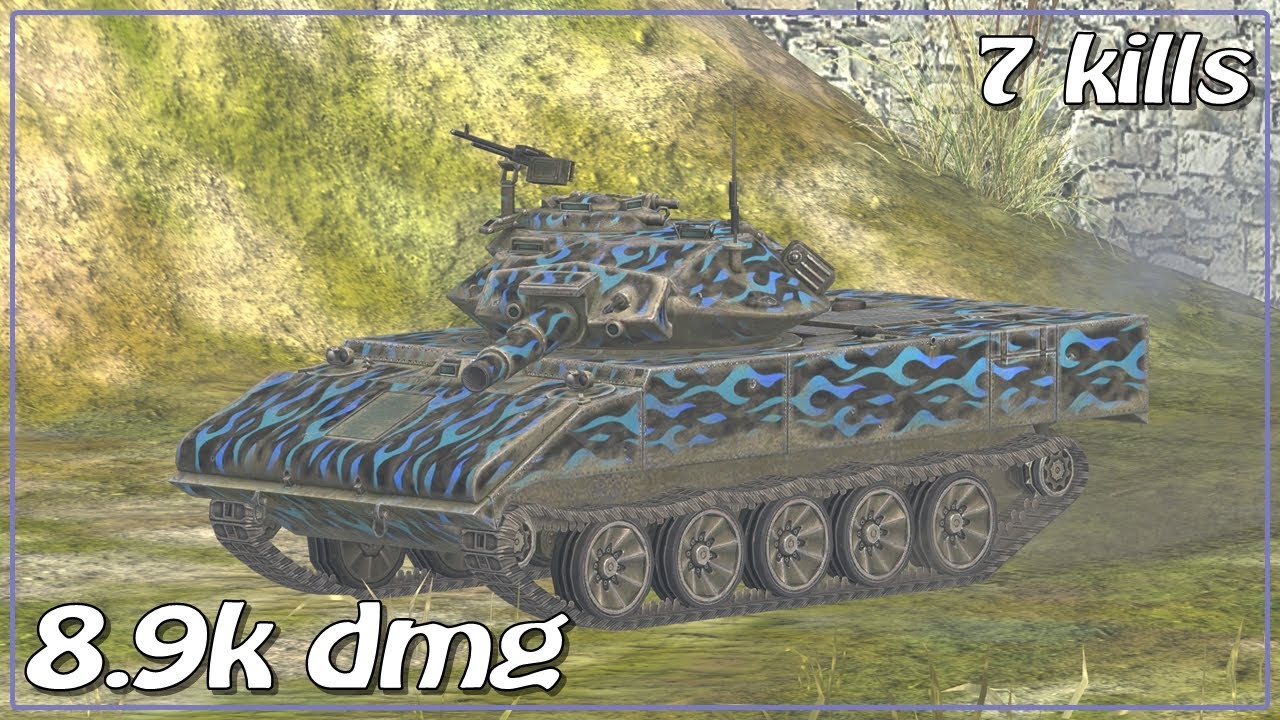Sheridan • 7 frags • 8.9k dmg • WoT Blitz