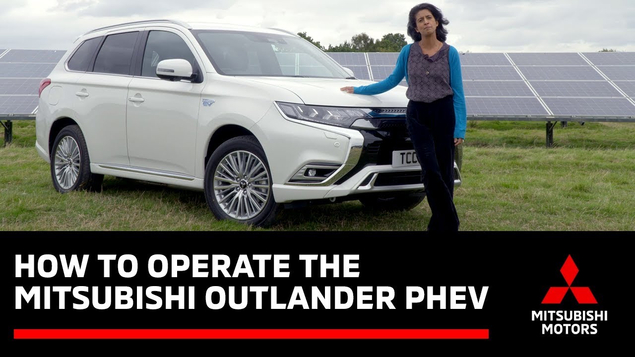 How To Operate the Outlander PHEV - with Konnie Huq