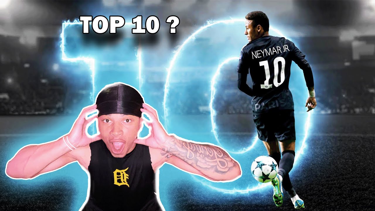 I REACTED TO NEYMAR JR TOP 10 BEST MOMENTS.... IS HE TOP 3 G.O.A.T.S?