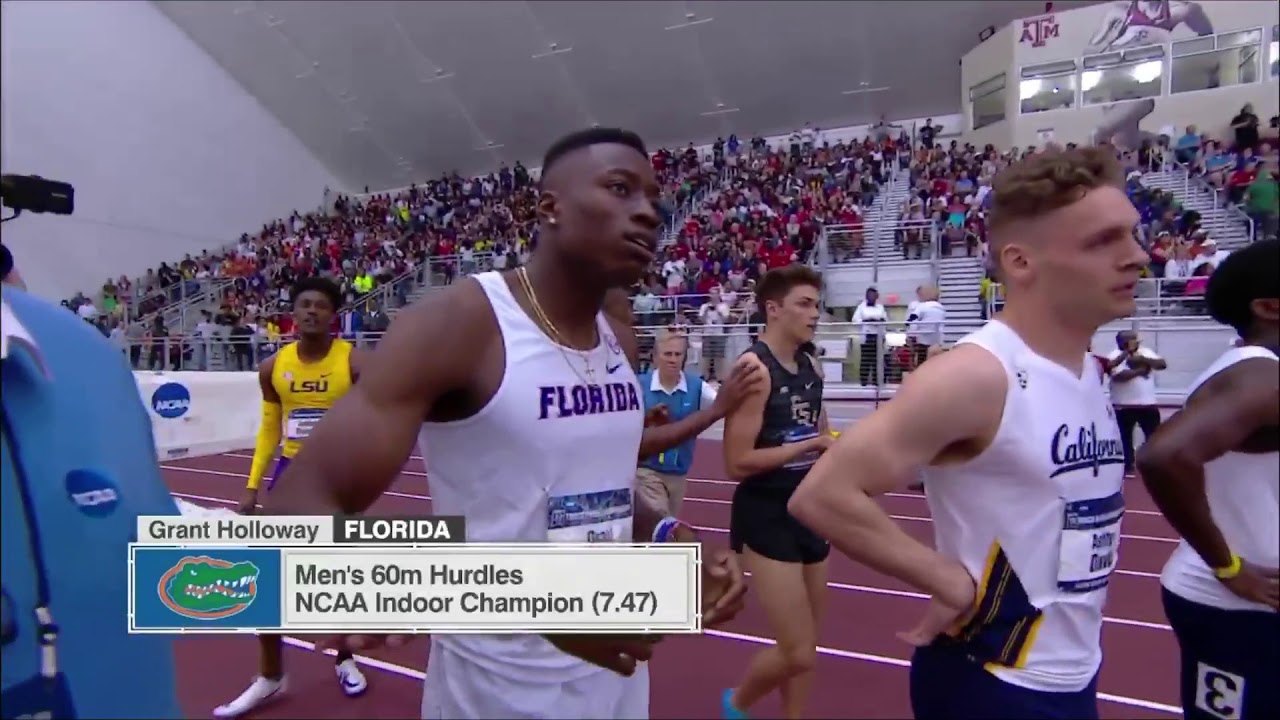 Grant Holloway 7.47 - 2018 NCAA Indoor 60m Hurdles