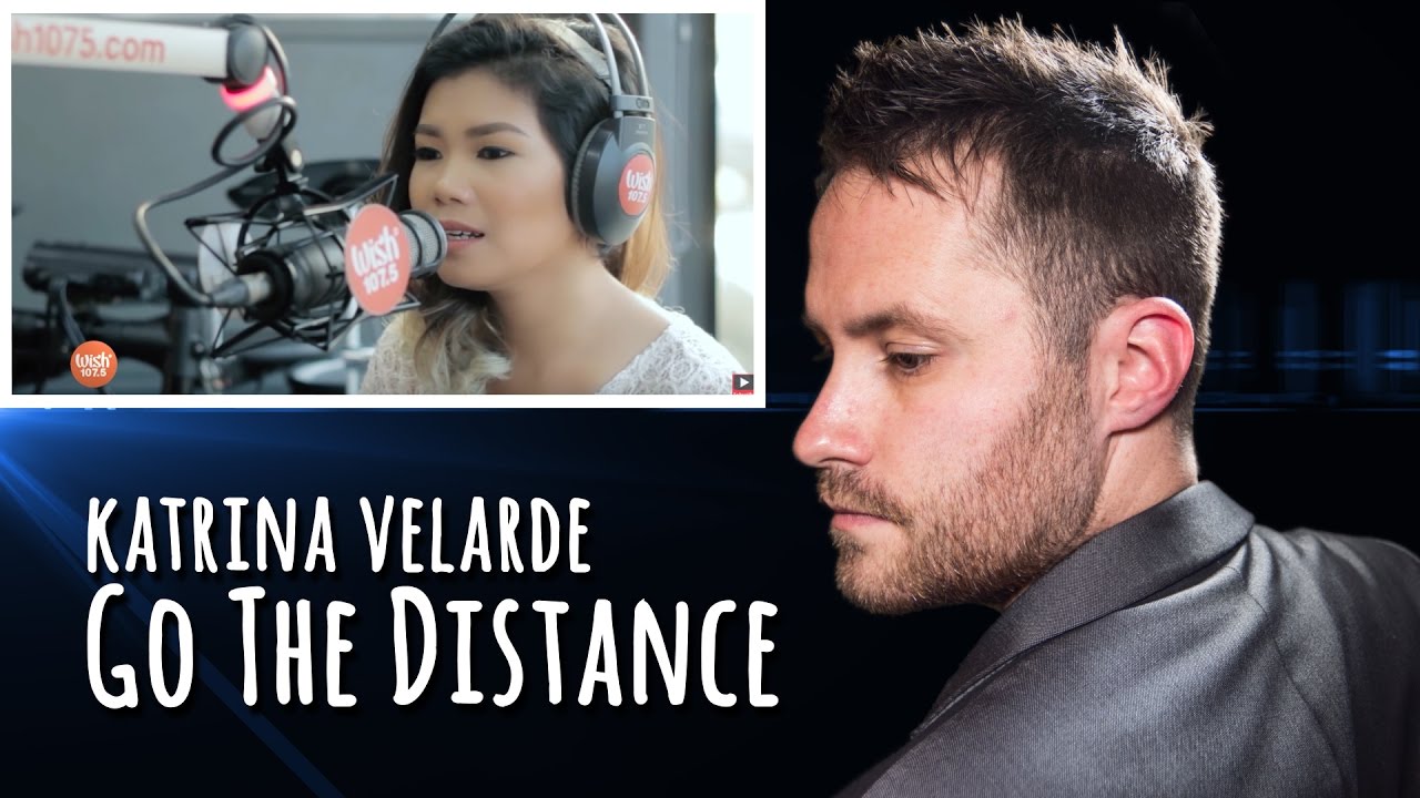 Katrina Velarde sings 'Go The Distance'  LIVE on Wish 107.5 | REACTION