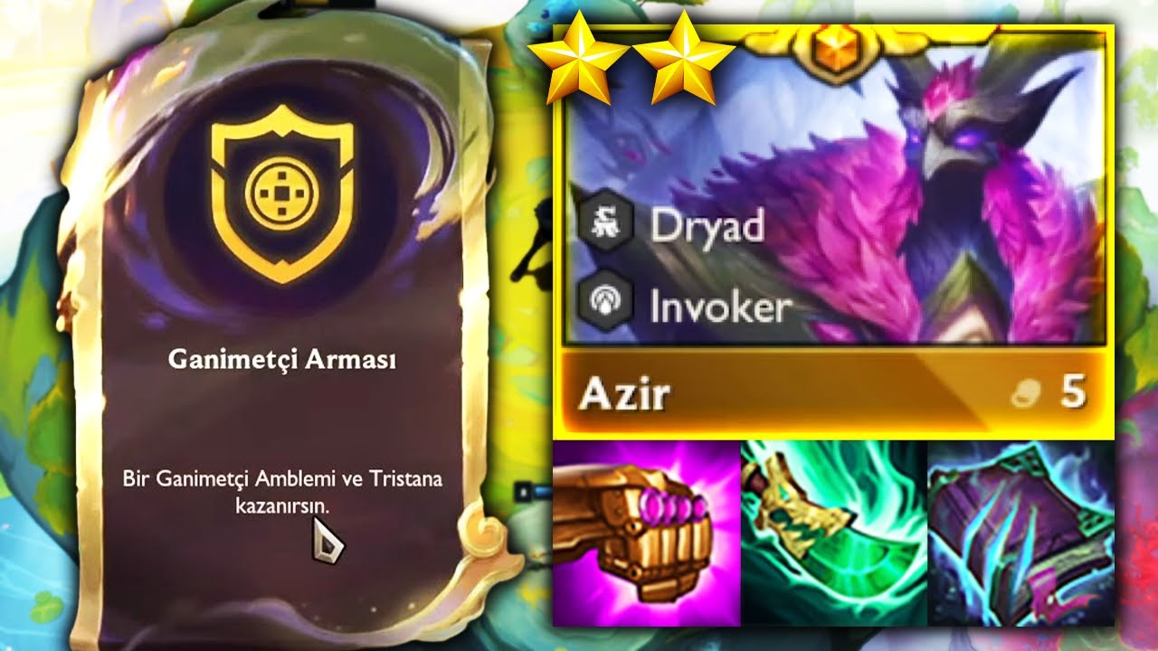 ÇIĞLIKLI FORTUNE START LEGENDARY ''AZİR'' CARRY !!! | SET 11 TFT