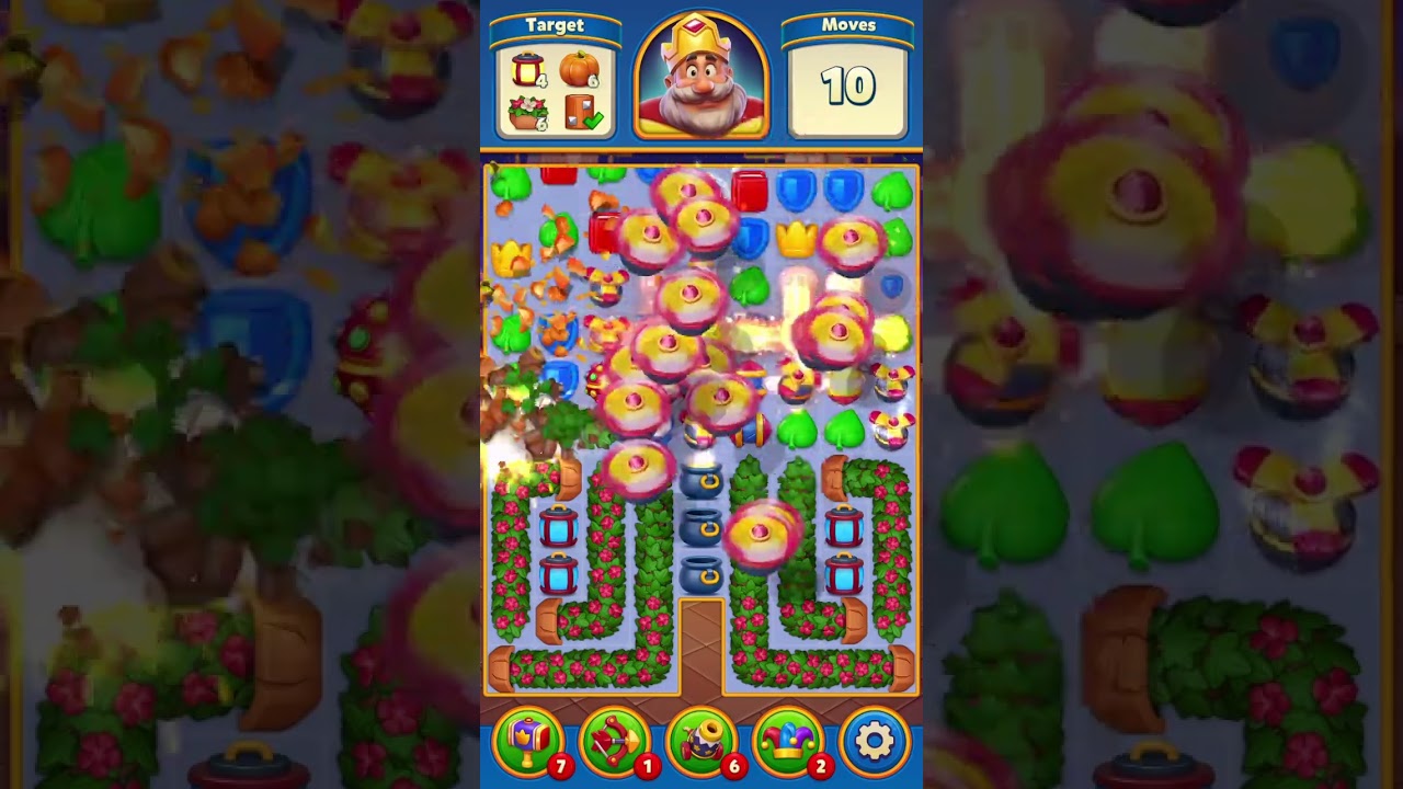 Royal Match Hard Level 9995 - 9996 - 9997 - 9998 | Area 118 Desert Night Walkthrough No Hack