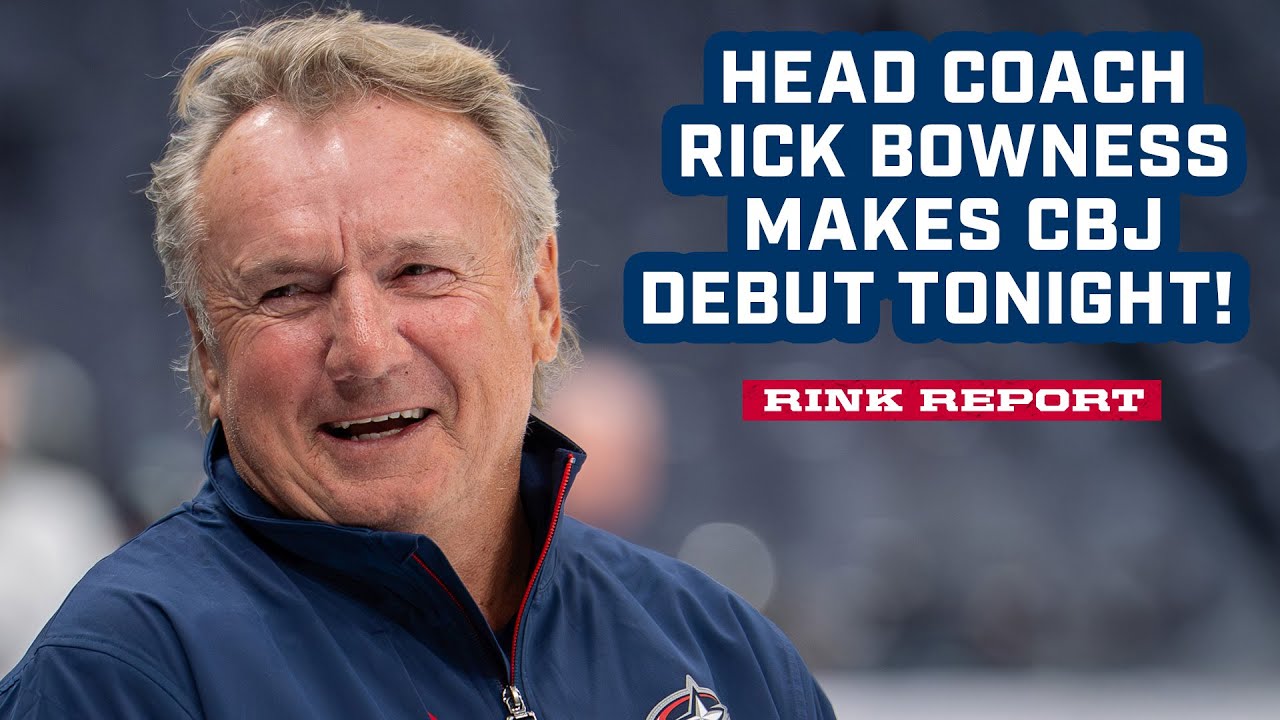 Rick Bowness Prepares for His First Game Behind the Blue Jackets Bench! CBJ vs. Flames | Rink Report