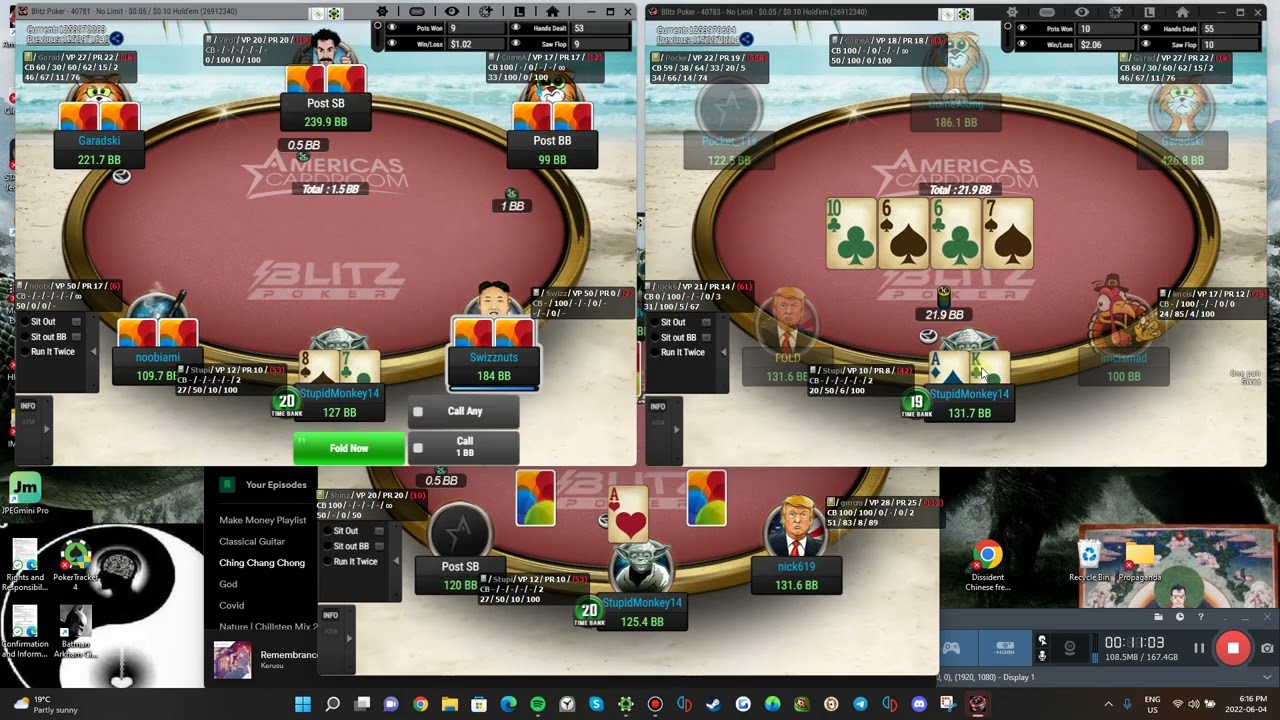 I'm Back! ACR 10NL Blitz Poker Session Pt.1