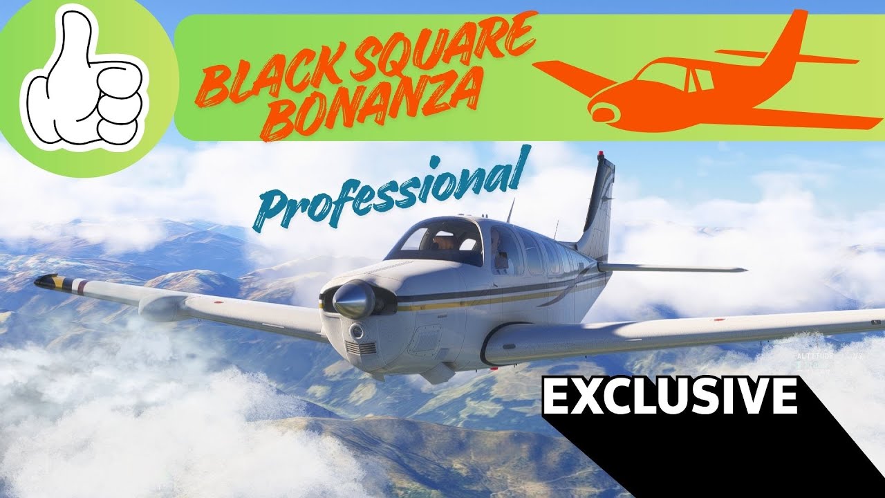 Black Square Bonanza Professional - MSFS 2024