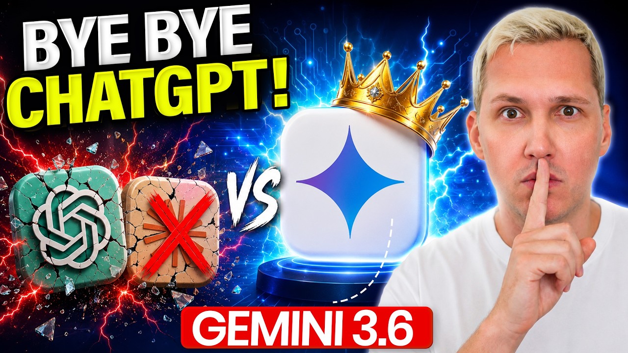 Google's FREE Gemini 3.6 Just REPLACED ChatGPT and Claude (Zero-Cost AI Agent)