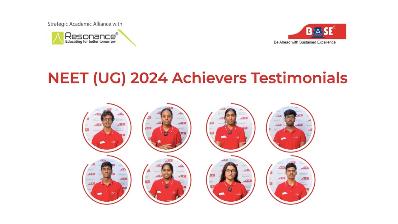 Exploring BASE with 2024 NEET ACHIEVERS