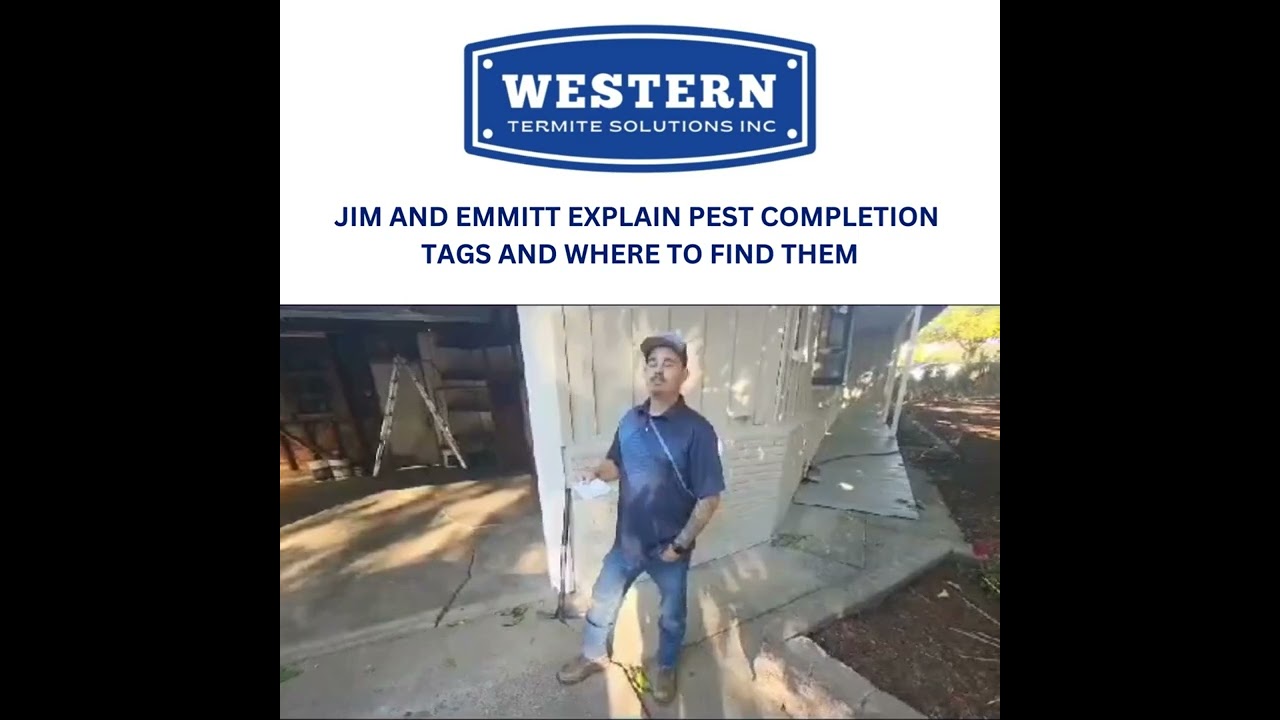 JIM AND EMMITT EXPLAIN PEST COMPLETION TAGS AND WHERE TO FIND THEM