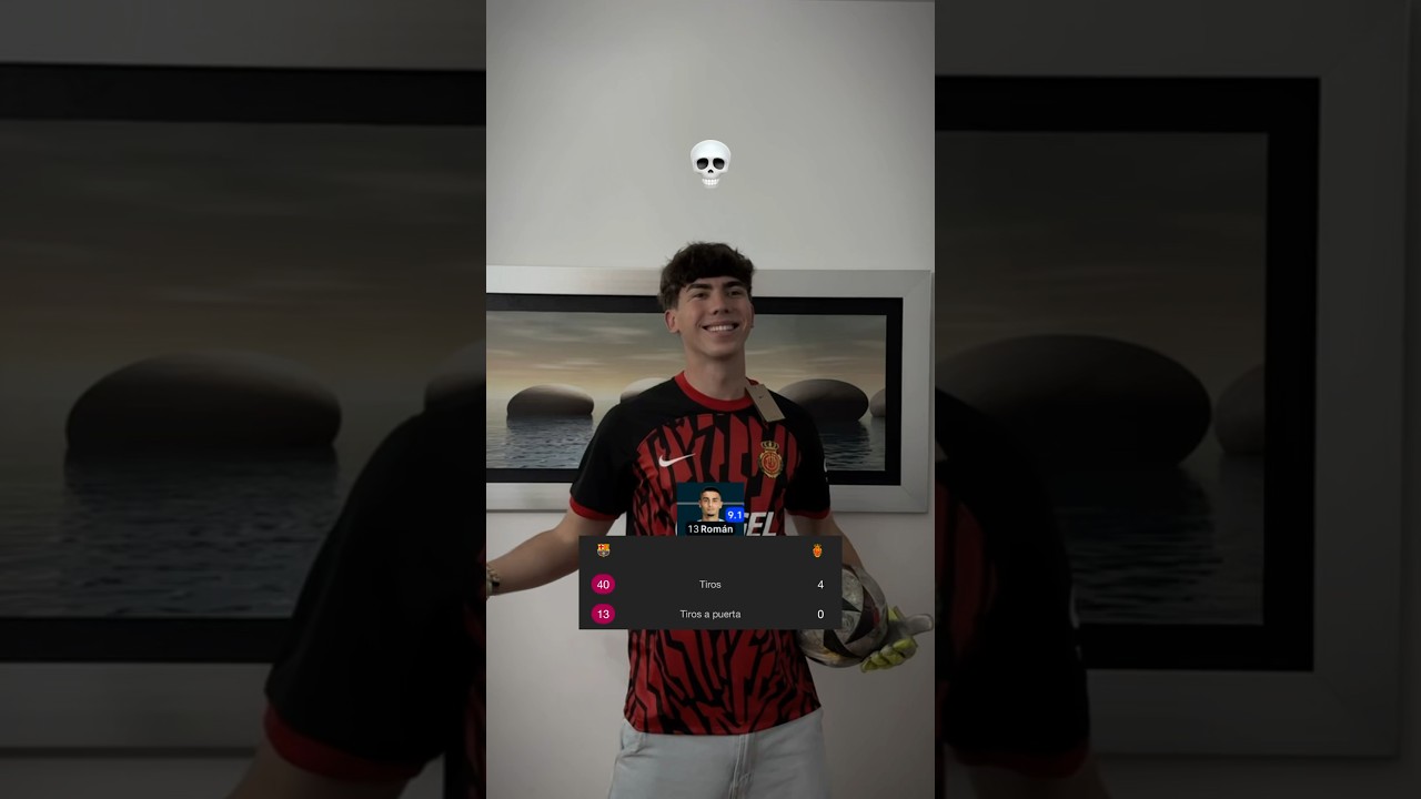 💀 El PORTERO del MALLORCA VS BARCELONA 🤯 