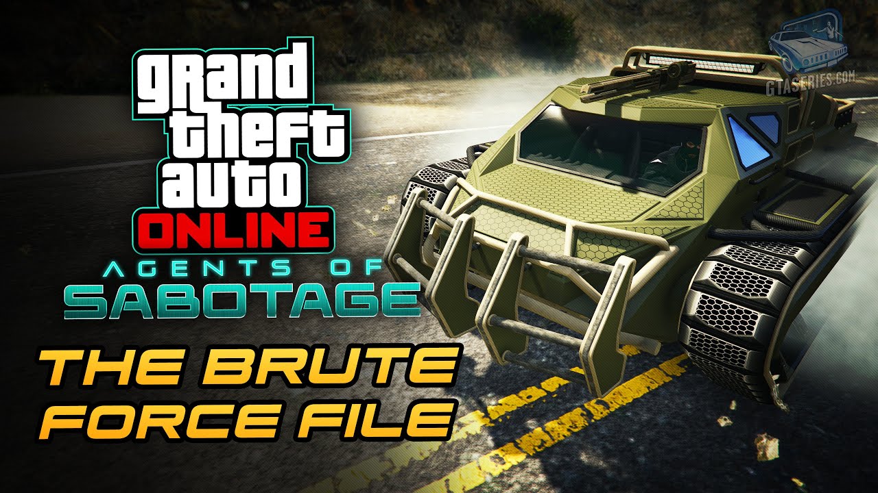 GTA Online: Agents of Sabotage - The Brute Force File [All Challenges]