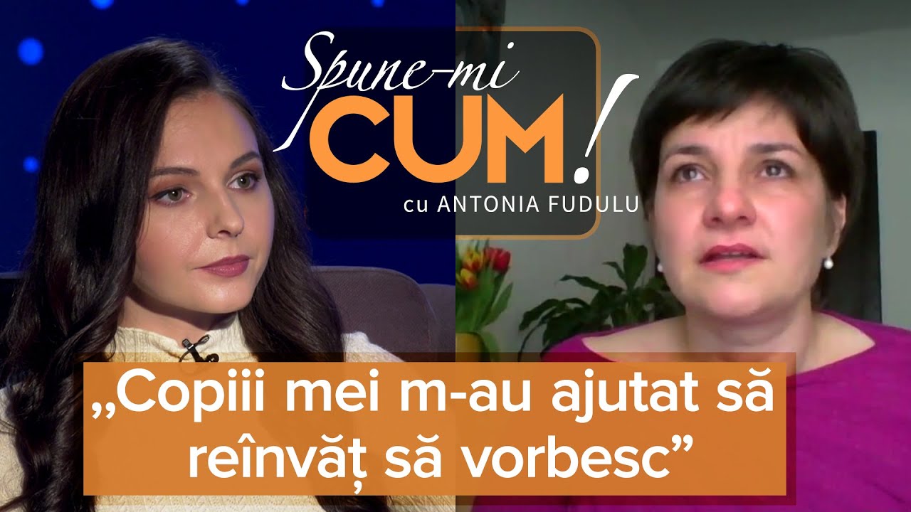 ,,DUPĂ CE AM NĂSCUT, AM FĂCUT ACCIDENT VASCULAR CEREBRAL'' - SANDA ENEȘEL | SPUNE-MI CUM!