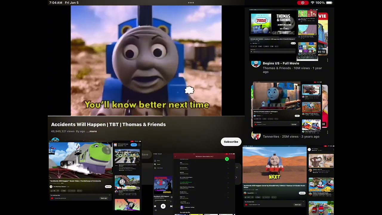 Thomas and Friends: Accidents Will Happen Mashup