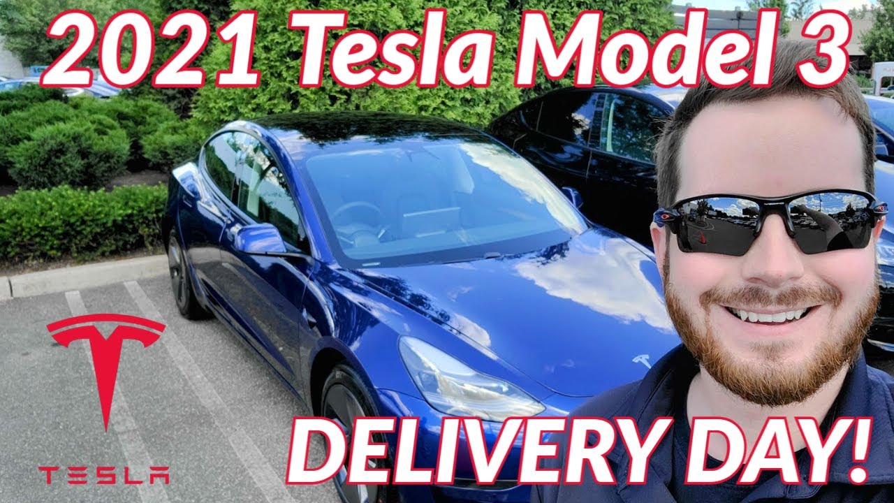 Tesla DELIVERY DAY: 2021 Tesla Model 3 Long Range - Traded In My Fiesta ST
