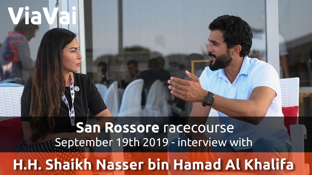 H.H. Shaikh Nasser bin Hamad Al Khalifa - Interview with Dr. Benedetta Paravia