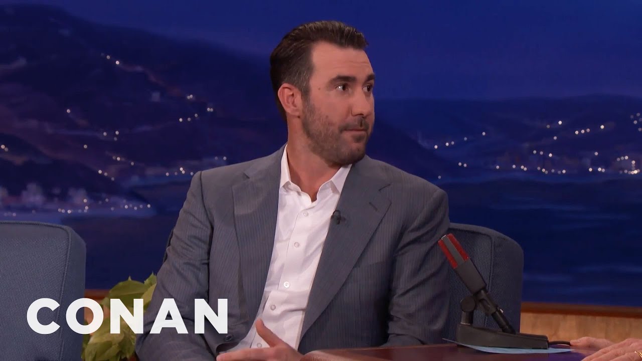 Justin Verlander Has Been An Intimidating Pitcher Since Age 9 | CONAN on TBS