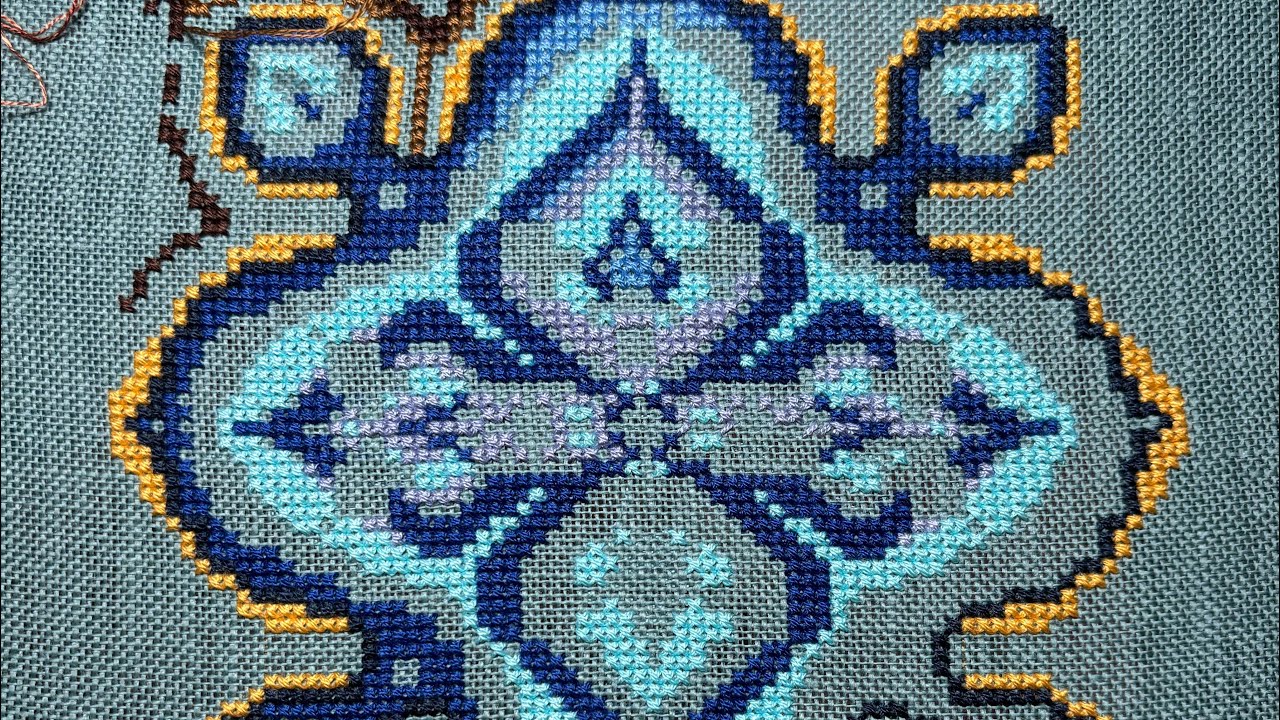 Flosstube #41: A Chatelaine Parade!  WIPs, Kits, and How I Start One.