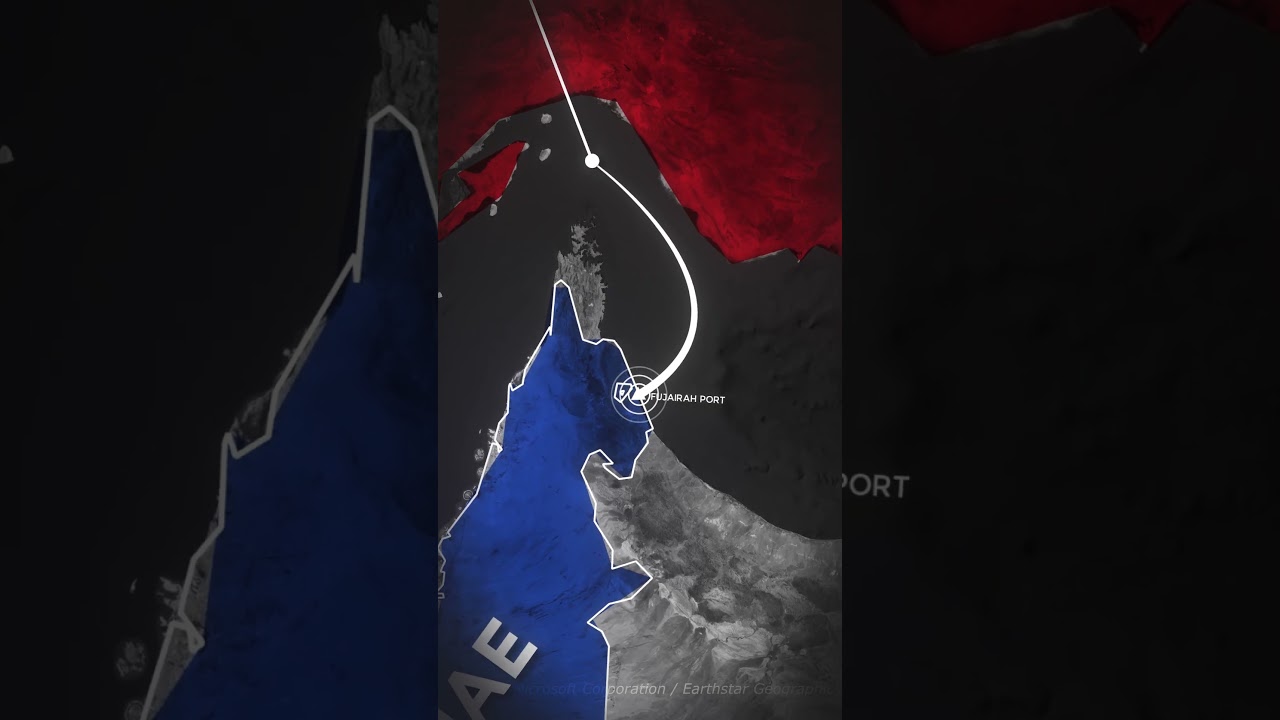 Iran Strike on UAE Oil Hub | Fujairah Port