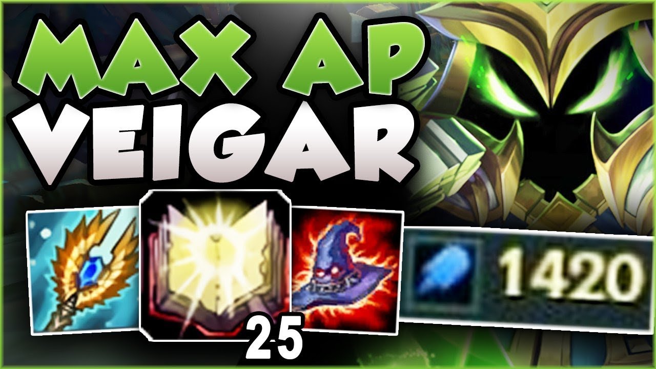 STOP PLAYING VEIGAR WRONG! 2700+ DMG ULT?? MAXIMUM AP VEIGAR SEASON 8 GAMEPLAY! - League of Legends
