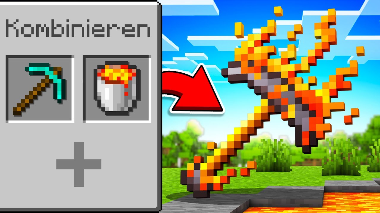Minecraft, aber ich kann OP-ITEMS KOMBINIEREN...
