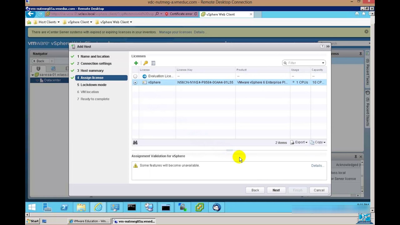 04 VMWare ESXi VCSA Installation, VM VCenter Server Appliance 6.5 Installation deployment Part-02