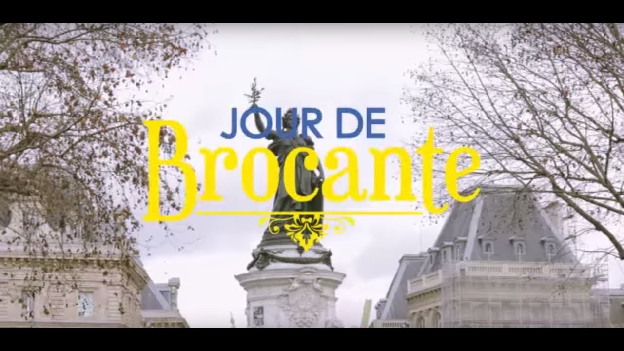 Jour De Brocante à Paris rue de Bretagne