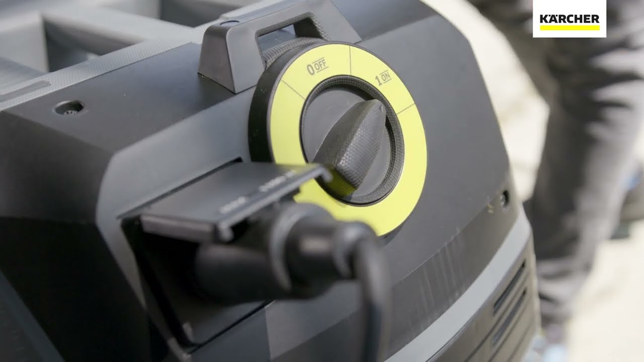Effortless Water Removal: K&auml;rcher NT 50/1 K Vacuum Cleaner with Built-In Pump