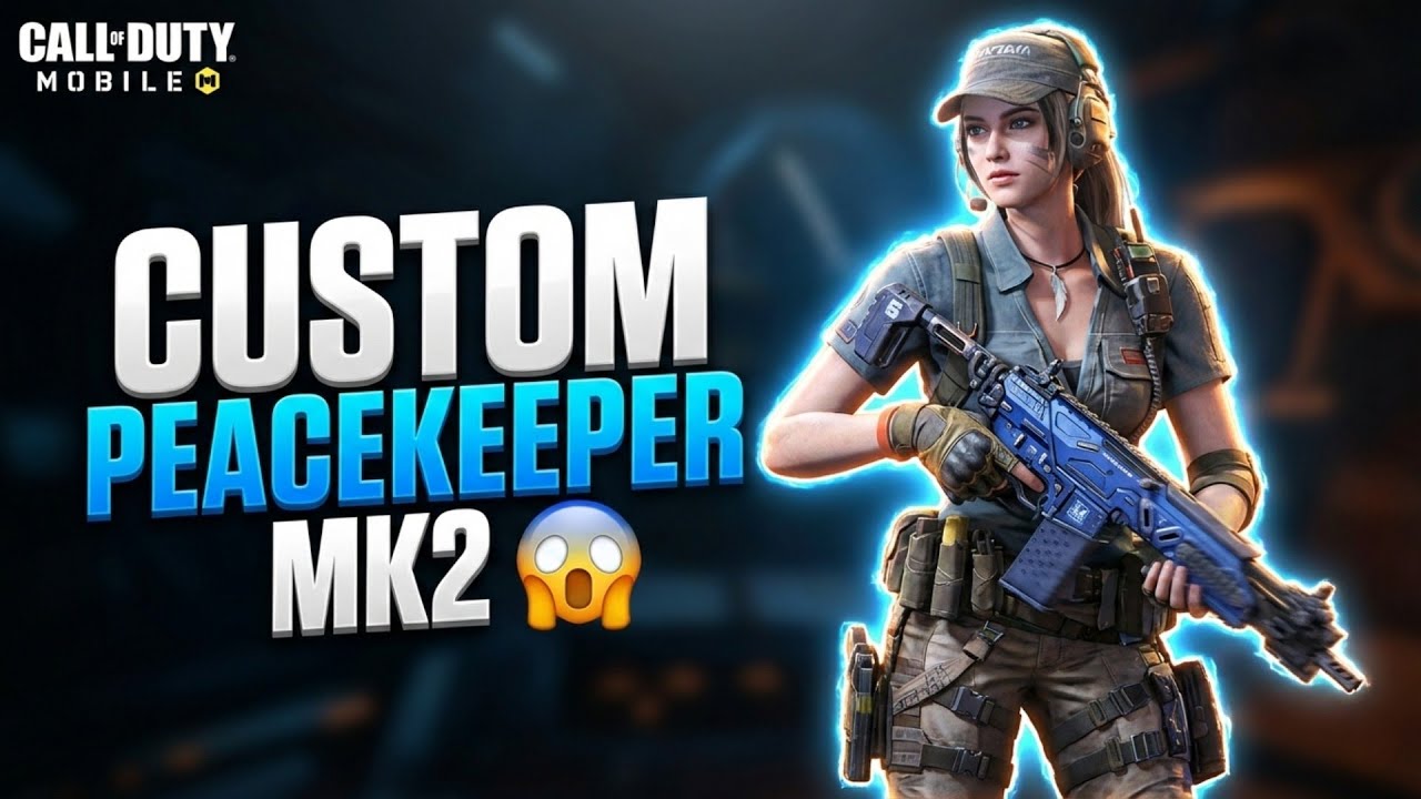 CUSTOM PEACEKEEPER MK2 🤯 | INSANE SOLO vs SQUAD CODM BR GAMEPLAY