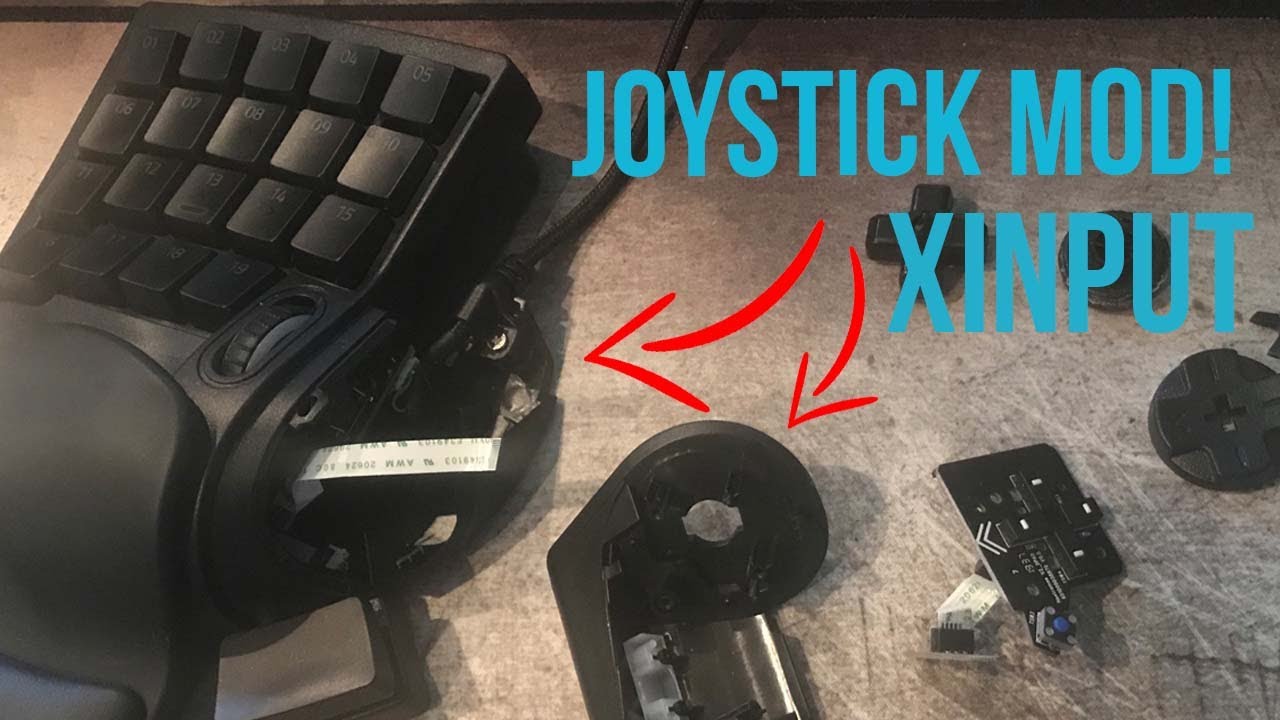 RAZER TARTARUS V2 ANALOG JOYSTICK - PART 6 XINPUT