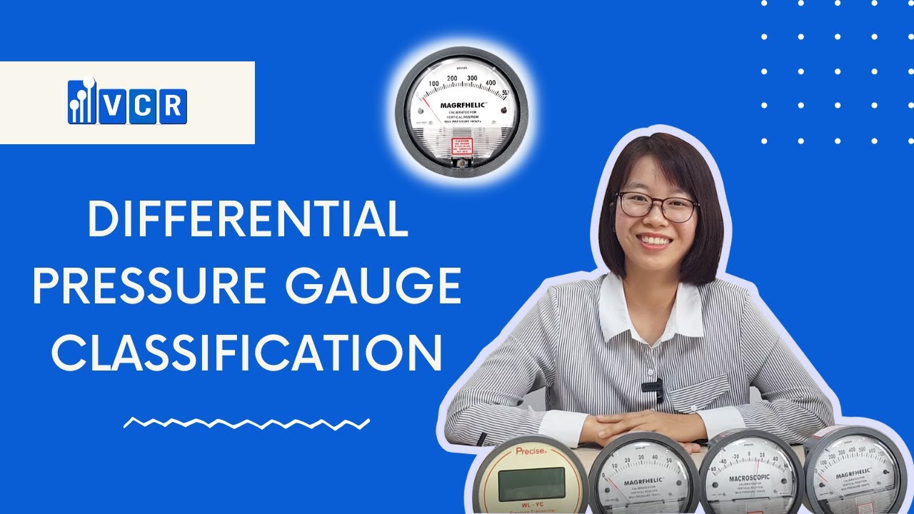 Cleanroom Differential Pressure Gauge Classification