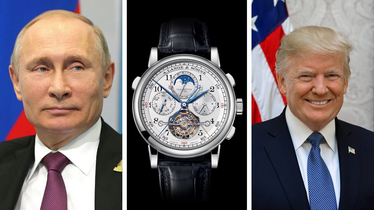 Relojes de los líderes mundiales y Figuras Prominentes | Trump, Putin, el Papa Francisco y más