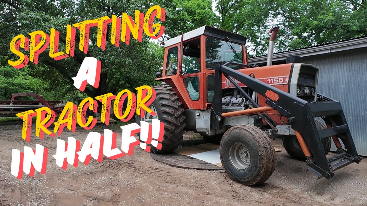 Замена сцепления на тракторе Massey Ferguson 1155 1978 года выпуска.