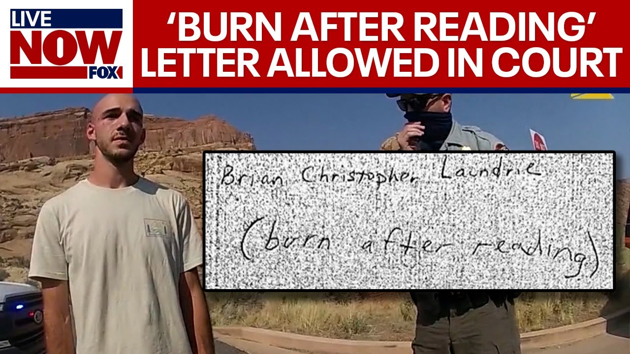 Gabby Petito case: 'Burn after reading' letter will be allowed in court | LiveNOW from FOX