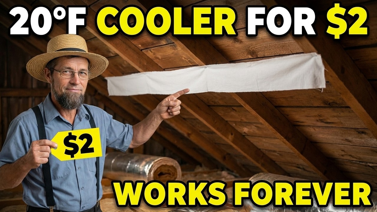 The Amish Secret to Cooling a Whole House Forever &mdash; No AC