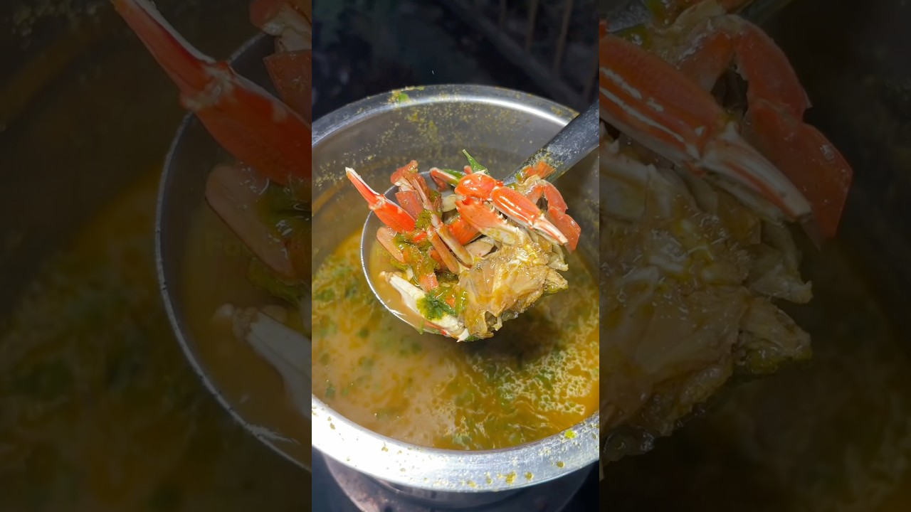 🦀💥Crab soup must try Denver's 🔥Delight Tawa Fish Fry⁉️